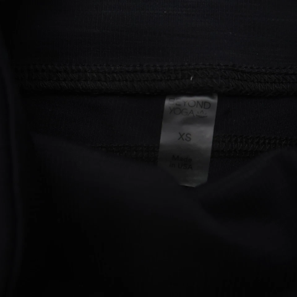 Beyond Yoga Spacedye All Day Flare High Waisted Pants Size XS Black Pull On - Image 3 of 4