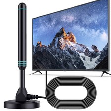 UK Best Portable TV Antenna Indoor Outdoor Digital HD Freeview Aerial Ariel