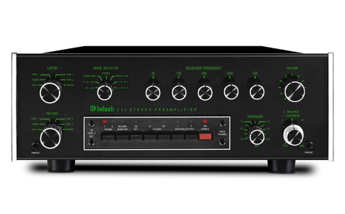 McIntosh C32 Stereo Preamplifier w/ Original Box Tested Working