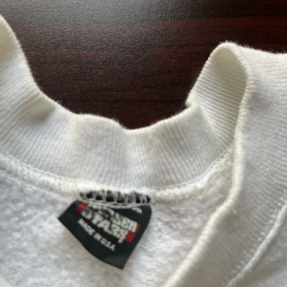 Sudadera Humor Navidad Vintage Años 90 Papá Noel Dibujos Animados Oops Talla XL Screenstars Foto 4 de 4