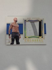 2024 National Treasures WWE Colossal Materials Holo Gold /10 Karl Anderson