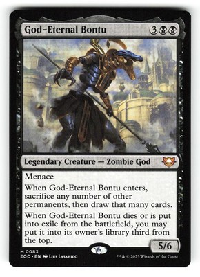 God-Eternal Bontu #83 (NM) (Non-Foil) (M) (EOC) Magic MTG