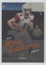 2018 Panini Luminance Rookie Orange Luminance 39/225 Kyle Lauletta #111 0c4