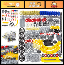 233pcs Assorted Technic Gears Kit, MOC Building Set, Compatible Gear Set