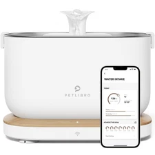 PETLIBRO App-Controlled Cat Water Fountain, Pet Water Fountain with Stainless...