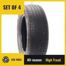 Set Of 4 Used 27560r20 Goodyear Wrangler Territory Ht 115h - 9-1132 Ol0i