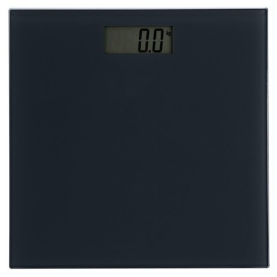 Badezimmer Digitale Waage Schwarz Glas Badezimmer KG Steine Pfund 27 cm
