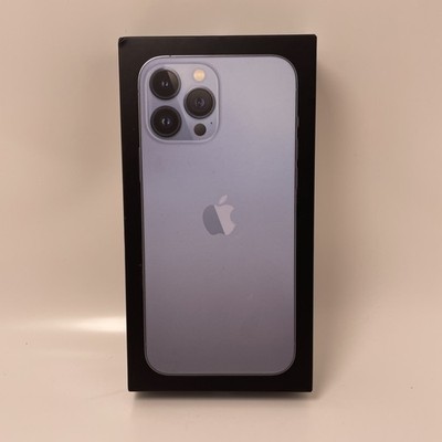 Apple iPhone 13 Pro Max (Sierra Blue) -128GB- A2484 ( BOX AND CHARGER ONLY)