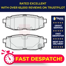 Brake Pads Set fits TOYOTA GT86 ZN6 2.0 Rear 2012 on SU00304325 Apec Blue New