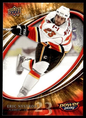 2008-09 Upper Deck Power Play Box Set Eric Nystrom Calgary Flames #40
