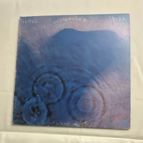 Pink Floyd Meddle LP Vinyl Record Harvest Label Progressive Rock 12" 33 RPM