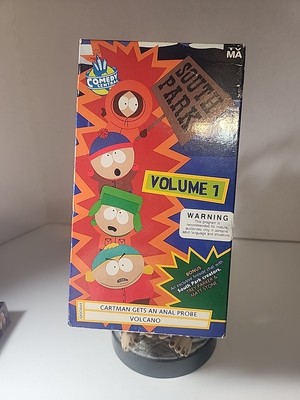 South Park Volume 1 & 2 VHS 1997 Comedy Central