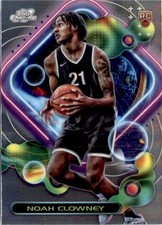 Noah Clowney 2023-24 Topps Chrome Cosmic RC #169 Brooklyn Nets