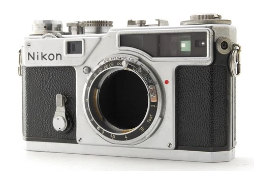 [Exc+3] Nikon SP Silver 35mm Rangefinder Film Camera Body From JAPAN