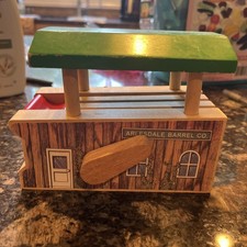 ARLESDALE BARREL CO. BARREL LOADER Thomas Train Wooden Railway no Barrels 