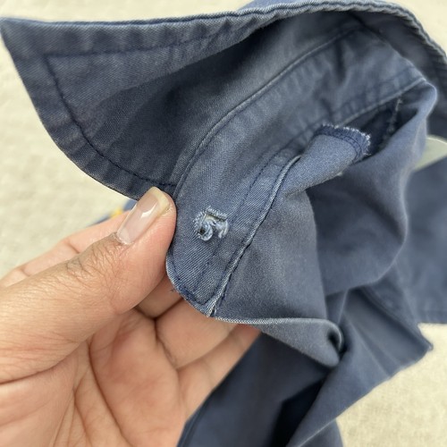 Boy Scouts BSA Uniform Shirt YOUTH MEDIUM Short Sleeve Pockets Blue*READ* - Picture 7 of 9
