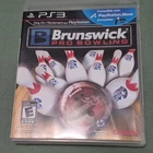 Brunswick Pro Bowling PlayStation 3 Multiplayer Online Move Eye-Toy Compatible