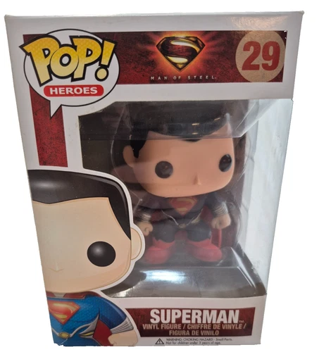 Funko PoP Superman Heros 29 Man Of Steel