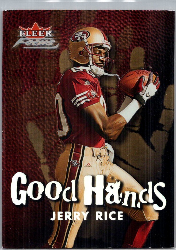 2000 Fleer Focus #3 GH Jerry Rice Good Hands