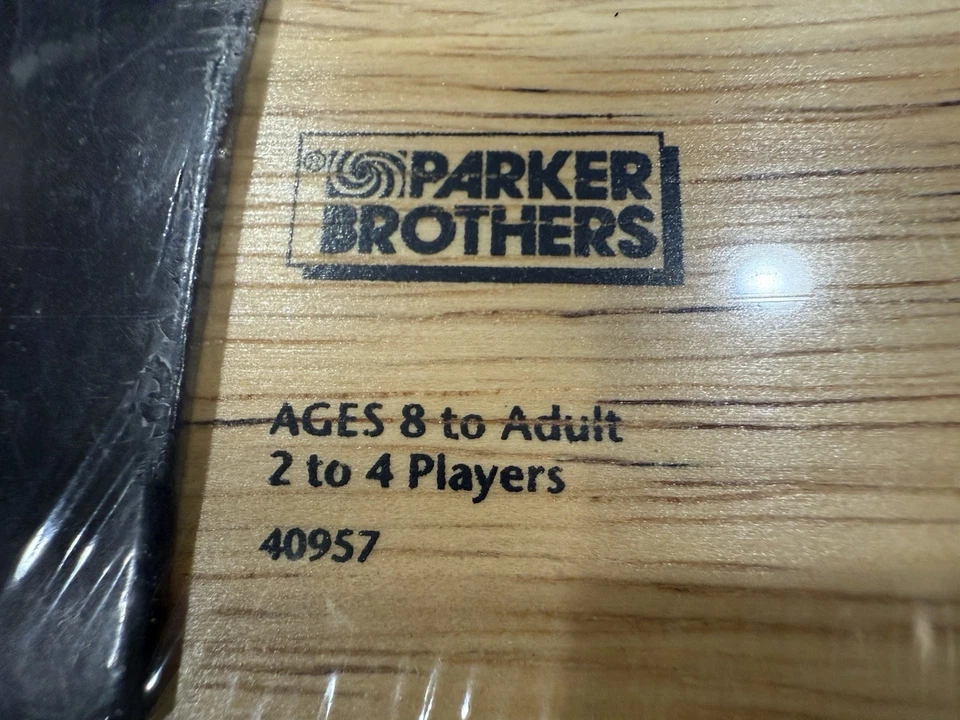 Scrabble Nostalgia Edition Parker Bros Wooden Box NEW Sealed Vintage Rare - Image 4 of 4