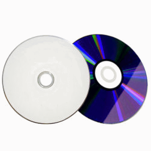 50 16X Blank DVD-R White Inkjet HUB Printable Disc FREE PRIORITY MAIL SHIPPING! - Picture 1 of 1