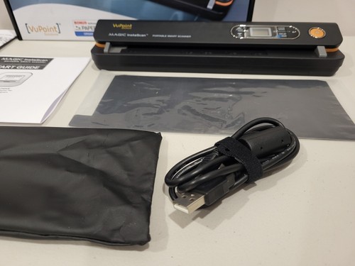 VuPoint Magic InstaScan Portable USB Smart Scanner PDS-ST420-VP Tested Works EUC - Picture 4 of 6