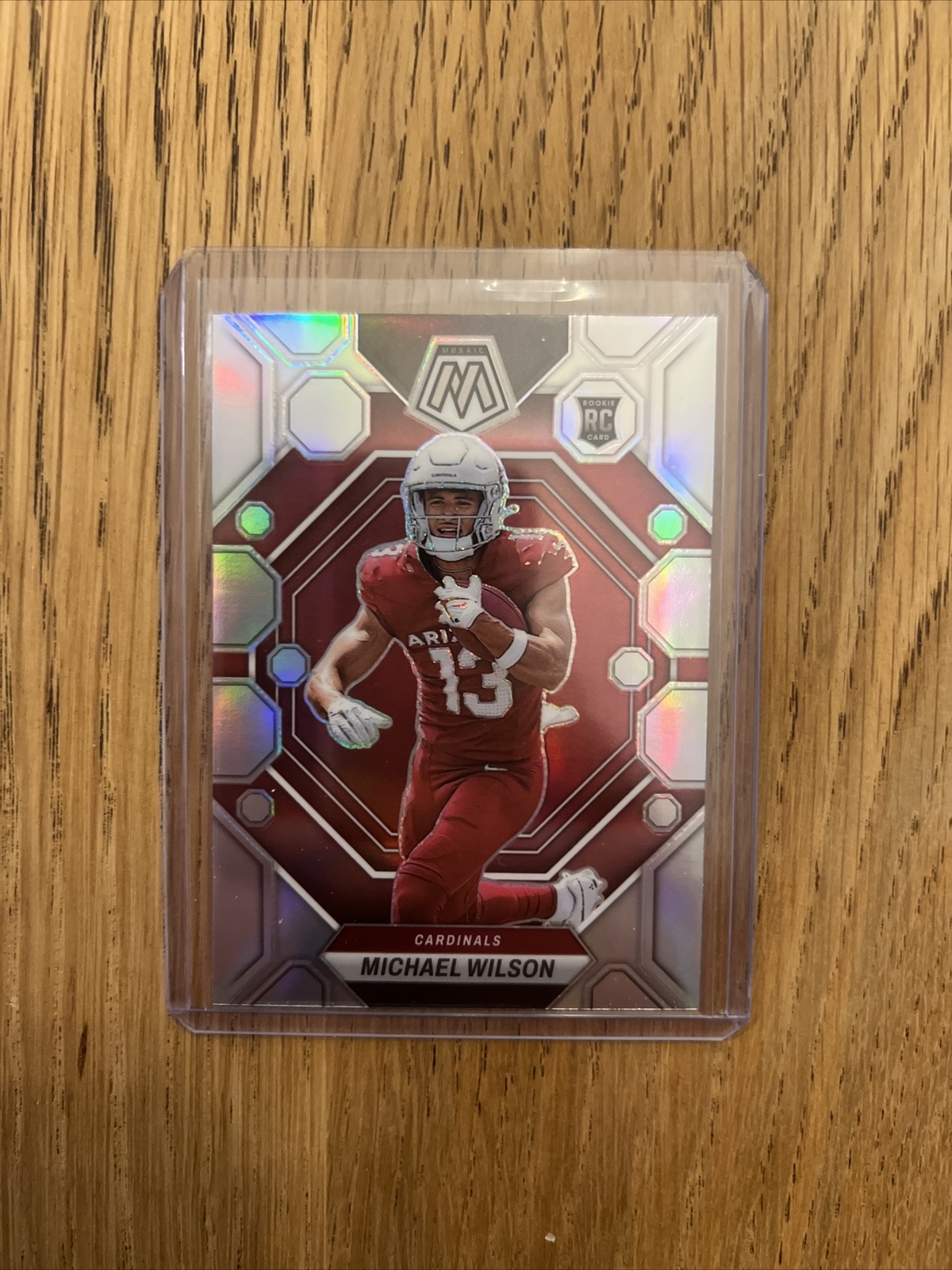 2023 Mosaic - MICHAEL WILSON - Silver Prizm - Cardinals RC #350