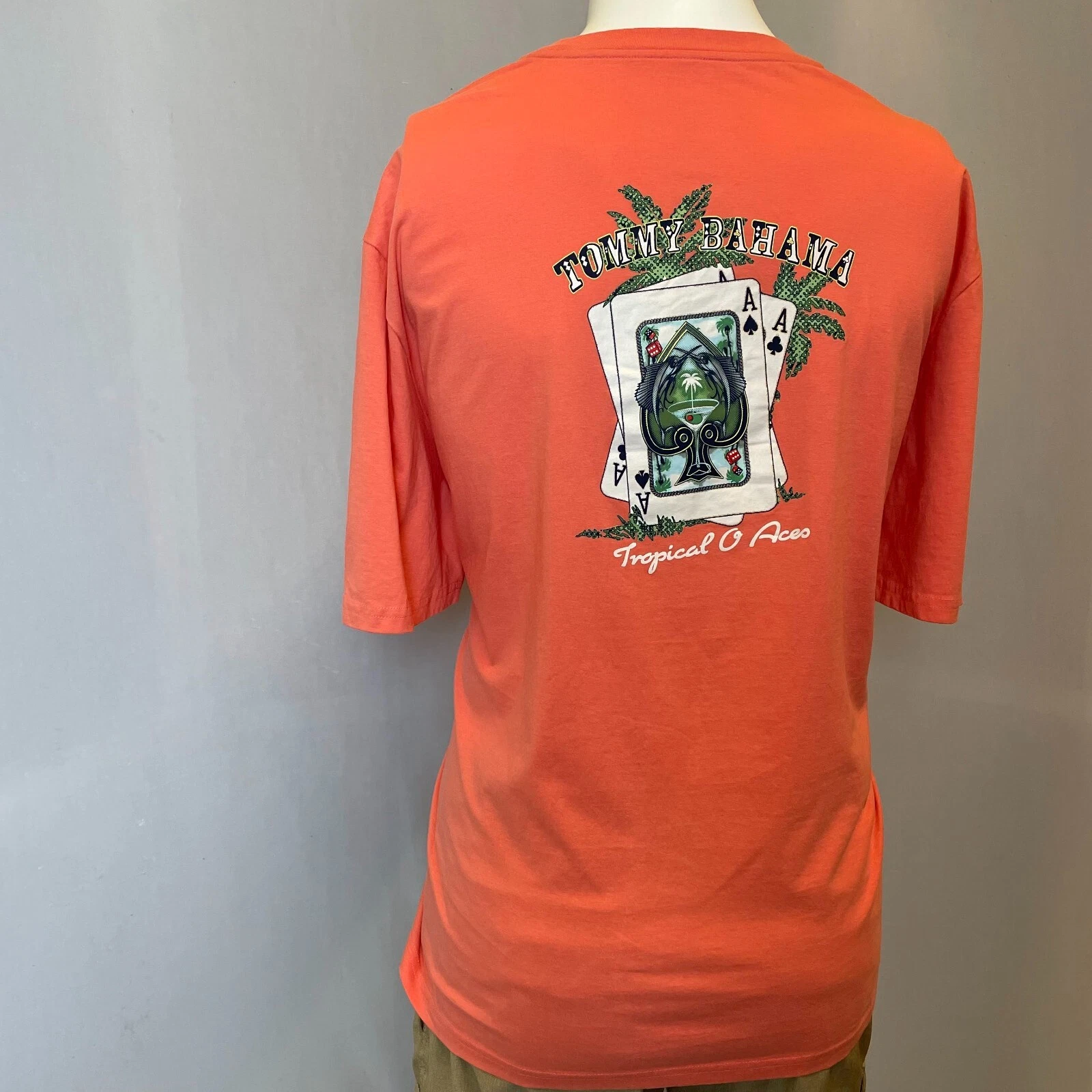 Tommy Bahama Shirt Mens Extra Large Pink Short Sleeve Cards Martini Ace Palms
Opens in a new window