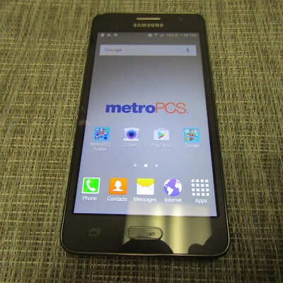 SAMSUNG GALAXY GRAND PRIME (METROPCS) CLEAN ESN, WORKS, PLEASE READ!! 62234