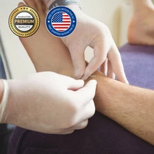 MEDITEX® White 5 mil Latex Exam Gloves (Powder Free) Size: M/L/XL 200/1000 Pcs