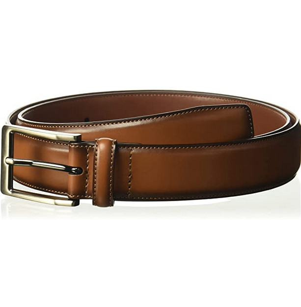 Perry Ellis Mens 35mm Wing Tip Edge Belt 30 5690₽
