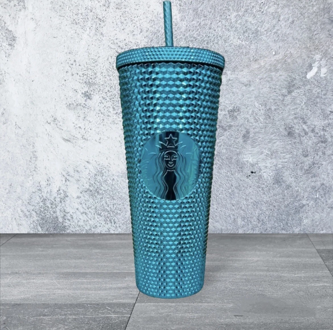 Starbucks Blue Studded Tumbler 24oz