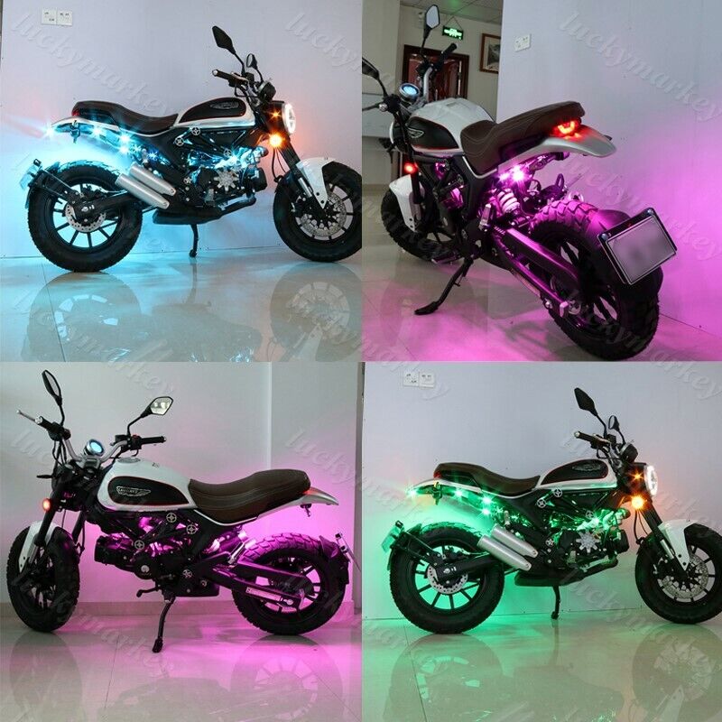 36 LED Motorcycle Neon Light Kit For Suzuki GSXR 600 750 1000