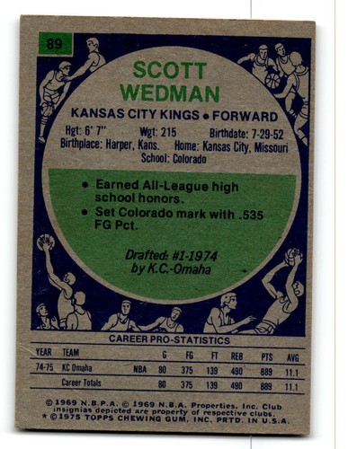 1975-76 Topps Basketball Poor to Good You Choose, Complete Your Set #1-330 - Bild 127 von 459