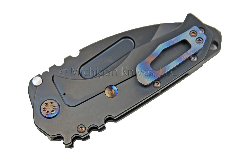 Drop Point Titanium Handle Manual Collectible Modern Custom & Handmade Folding Knives