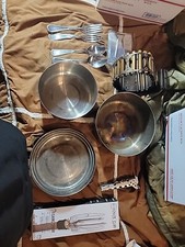 MSR ALPINE 2 POT Kit Stainless,Heat Exchanger,Spear,Mirror,P51,utensils USED
