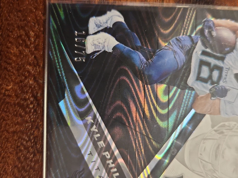 2022 panini black Kyle Phillips #75 - Image 3 of 4