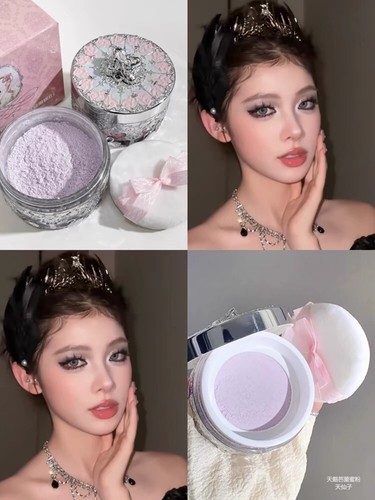 Flower Knows Swan Ballet Loose Powder Music Box Setting Powder PICK 1 NEW - Picture 13 of 16