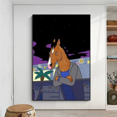 Retro Anime Poster Malerei Kunst Vintage Wanddekoration HD Qualität