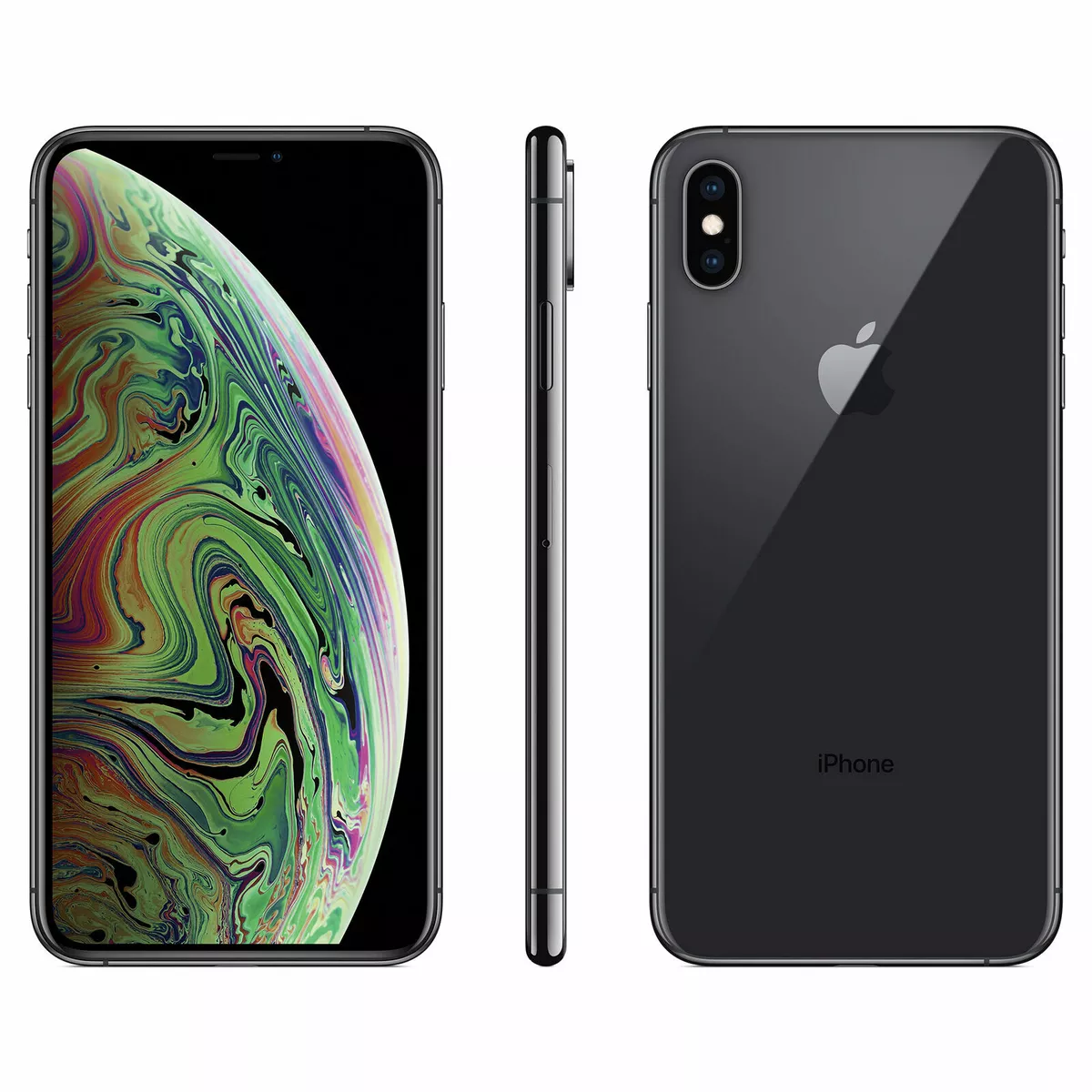 Apple iPhone Xs Max 64/256/512GB Unlocked Gray Silver Gold