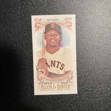 2021 Topps Allen & Ginter Mini Base #238 Luis Basabe San Francisco Giants RC