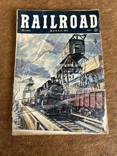 RIVISTA FERROVIARIA VINTAGE ~ 6 numeri: febbraio, dicembre 1948 e gennaio, luglio, agosto, dicembre 1949 - Foto 10 di 24
