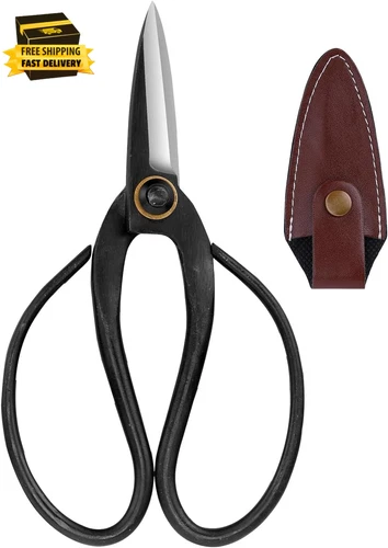Japanese Bonsai Pruning Scissors-Kintakashi Gardening Shears for Bonsai Trimming