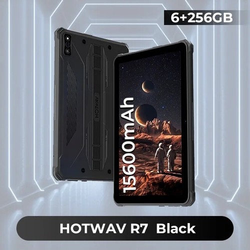 Global Version 10.1'' HOTWAV R7 4G Rugged Tablet 12GB+256GB 15600mAh Widevine L1 - Picture 9 of 14
