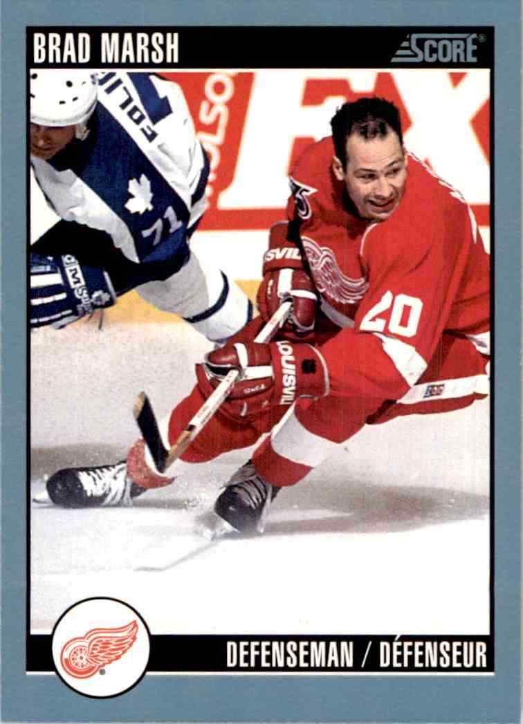 1992-93 Score Canadian Brad Marsh #293
