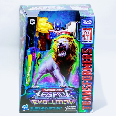 Transformers Legacy Evolution Maximal Leo Prime - Voyager Lion Optimus Figure