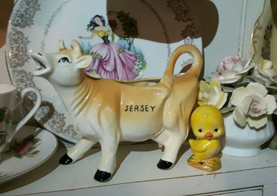 1970's milking cow toy