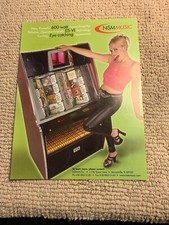 odd size 11- 8 1/4 Man Es 6 Vi Jukebox FLYER