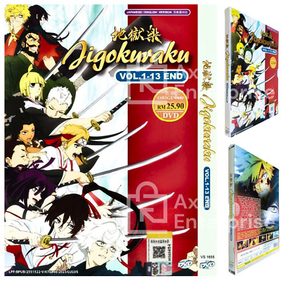 Jigokuraku (Hell's Paradise) Vol. 1-13 End Anime DVD English Dubbed All Region