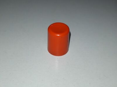 1 Druckknopf (rot) aus Uher Variocord SG 521 Tonbandmaschine